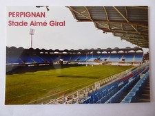 Stadionpostkarte, Stade Aimé Giral, Perpignan, France, Nr. MNC/TC-10