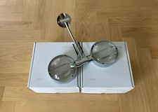 Occhio Wand- / Deckenleuchte Sento parete / soffitto doppio (30) HV chrom glanz