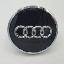 Original Audi Nabendeckel Felgendeckel Radkappe Abdeckkappe Schwarz 8W0601170A