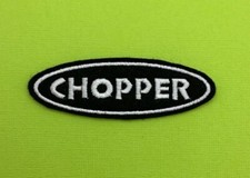 CHOPPER OVAL BIKER AUFNÄHER TRIKER CHOPPER CRUISER ANNÄHEN #0137