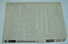 Microfich Ersatzteilkatalog