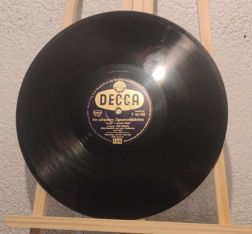 Schellackplatte decca komm - schellackplatte,