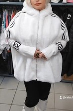 Oversize Fell Poncho Jacke