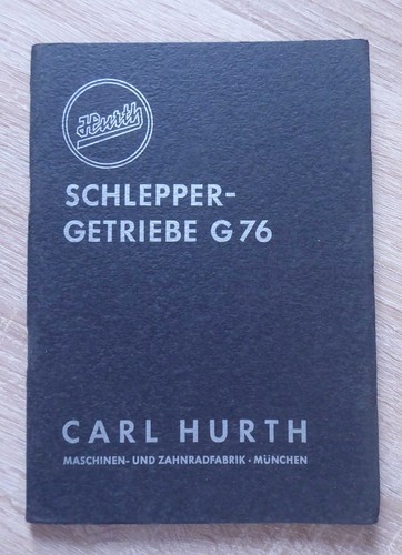 Hurth getriebe g76 - hurth,