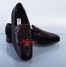 BRUNELLA Italy Slipper College Loafer HANDARBEIT Gr.38,5 / 38 Leo Echt Leder Neu