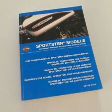 Harley Davidson Sportster Model Fahrerhandbuch Bedienungsanleitung owner manual