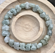 Süßes Schweine Jadeit Armband Stretcharmband Edelstein Kristall Heilstein 8 mm