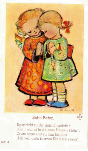 Fleißbildchen heiligenbild - fleißbildchen,