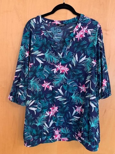 Olsen shirt 3 4 - 46, 3/4-arm