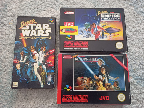 Star wars snes - wars, ovp