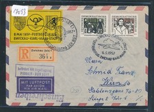 7093) DDR, Segelflug Zwickau -