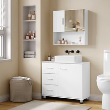 EUGAD Waschbeckenunterschrank