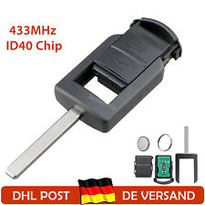 433MHz Funk Schlüssel für Opel Corsa C Meriva A Combo Tigra 2006 2007 2008 2009