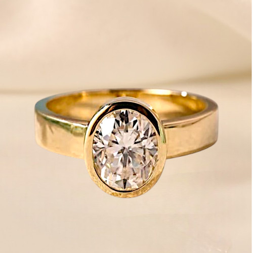 Diamant verlobungsring - diamant,