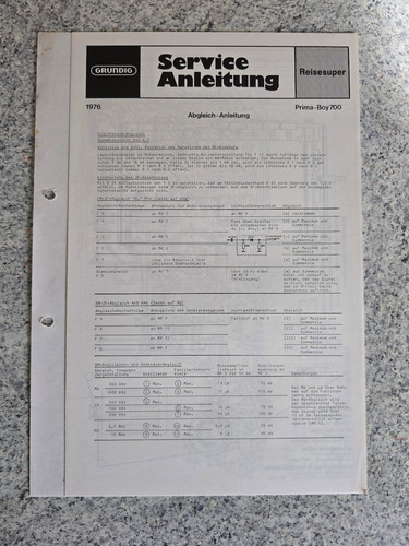 Original grundig service - original,