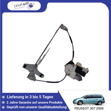 🇩🇪 MECHANISMUS + LINKER VORDERER FENSTERHEBERMOTOR ➤ PEUGEOT 307 SW