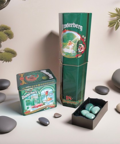 Underberg zwei sammler dosen - zwei,