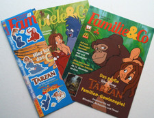 Disney & Burroughs TARZAN 1999 Familie & Co NEU mit Sticker