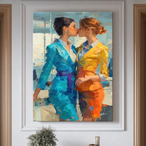 Erotische leinwand bild frauen - bild,