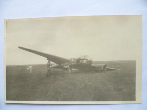 Foto flugzeug focke - foto-ak,