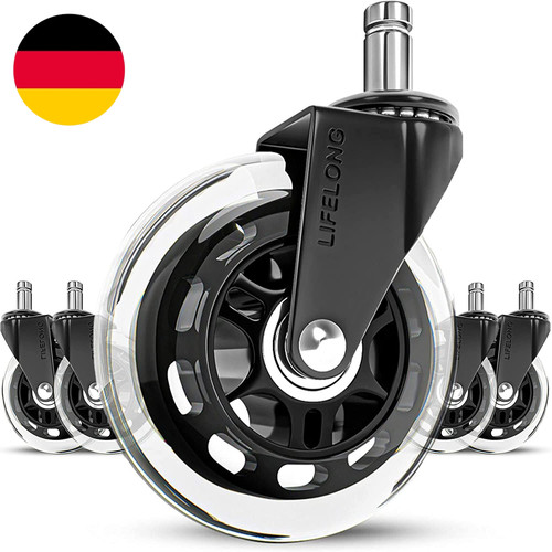 Bürostuhl rollen 5er set - bürostuhl,