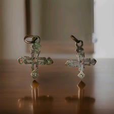 Bysantinisches Silber Kreuz (