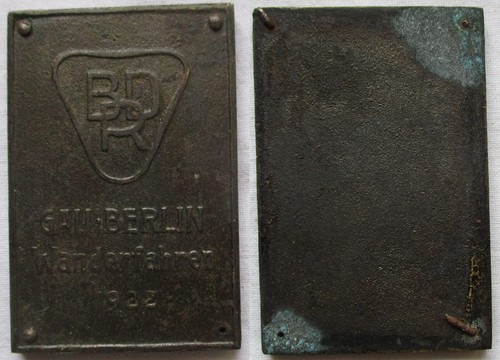 Bronze plakette bdr bund - plakette,