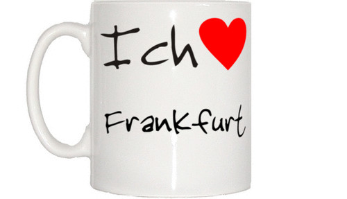 Ich liebe frankfurt tasse - ich,