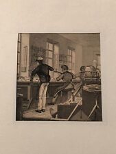 ANTIKER DRUCK KUPFERSTICH 1850