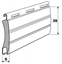 Aluminium Rollladen Panzer ausgeschäumt arretiert TY PA39