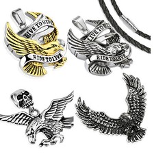 Anhänger Live to Ride Adler