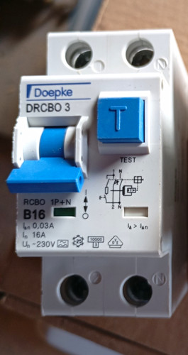 Doepke rcbo drcbo 3 b16 - 3,