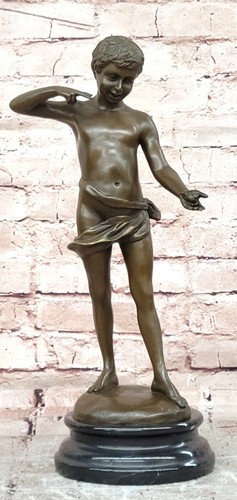Somme bronze skulptur junger - skulptur,