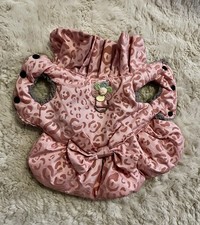 Hunde Jacke Mantel Kleid rosa