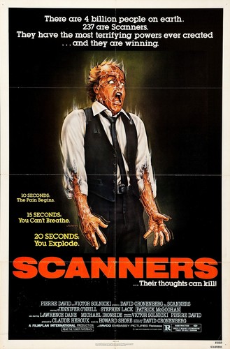 Scanner 1981 filmplakat - 2,