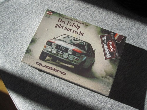 Audi rallye weltmeister - rallye,