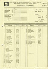 Datenblatt / Einstellen / Ersatzteile Solex 32 PHN-2 Vergaser - VW 1600
