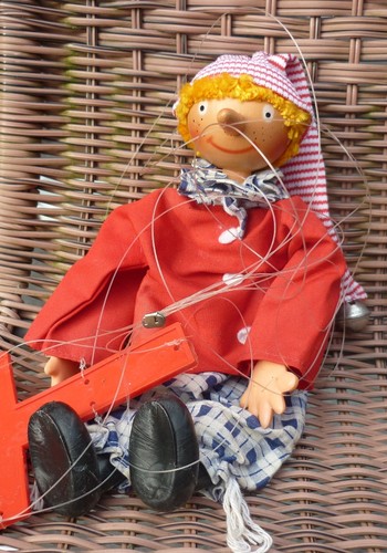 Ddr marionette puppe holz - ddr,