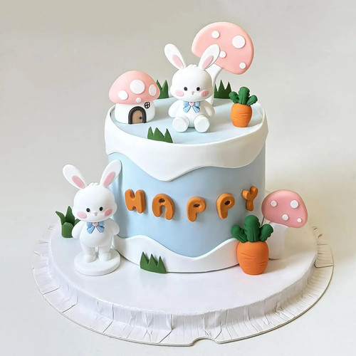 Kuchendeko kaninchen pilz - kuchendeko, haus