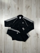 Adidas Originals Trainingsanzug S Schwarz Weiß Vintage