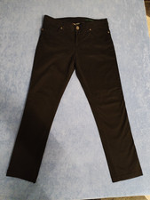Jeans Damen Gr.38 schwarz Marke Street One samt Oberfläche