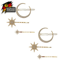 Stern Metall Haarspangen