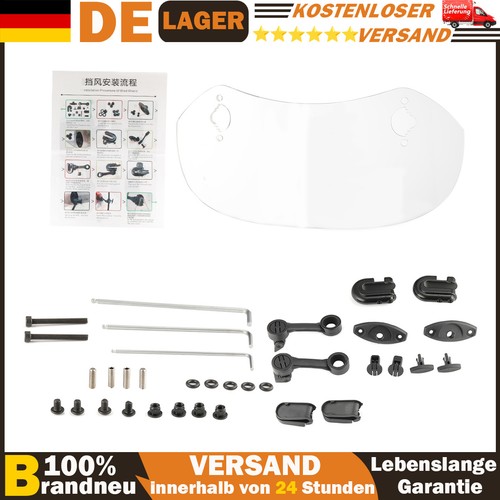 Einstellbar klar windschild - einstellbar,