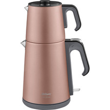 Arzum Teekocher Teebereiter Cay Sefasi Teekanne Granatapfel Warmhaltefunktion