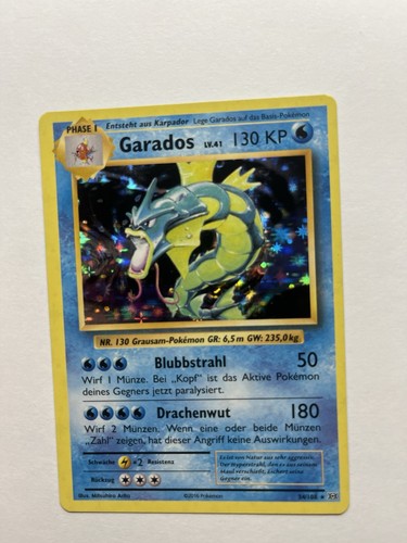 Garados pokemon karte - garados, 34/108