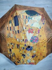 Regenschirm Der Kuss von Gustav Klimt Neu mit Etikett