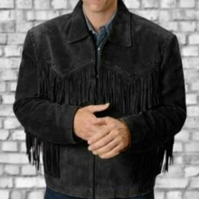 Herren Western Style Schwarz