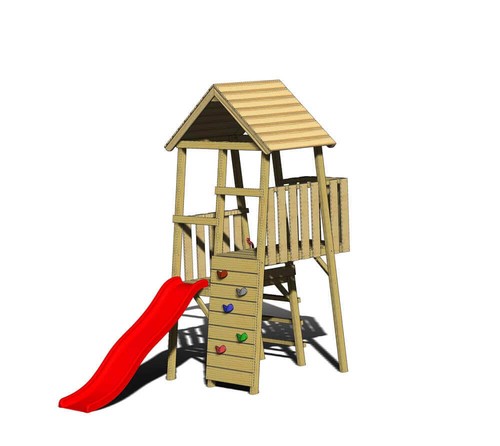 Stelzenhaus spielturm wendi - stelzenhaus,