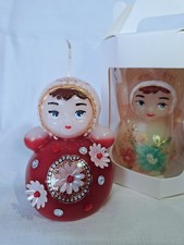 Deko Kerzen. Stehaufmännchen