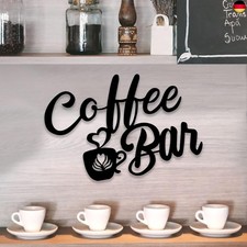  Kaffeeschild, schwarzes